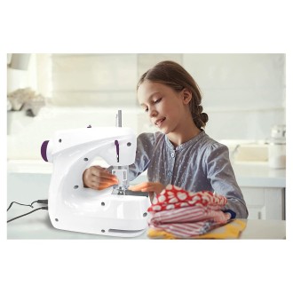 Dětský šicí stroj s odnímatelným stolkem