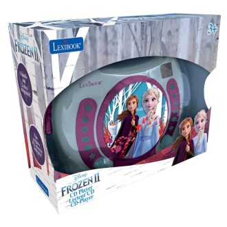 Přenosný CD přehrávač Disney Frozen se 2 mikrofony