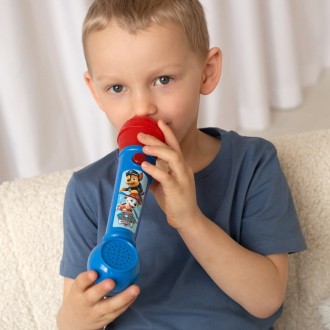 Svítící mikrofon Tlapková patrola s melodiemi a zvukovými efekty