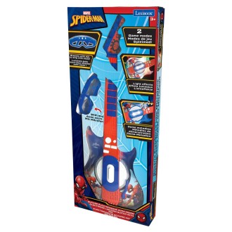 Elektronická kytara Spider-Man s brýlemi s mikrofonem