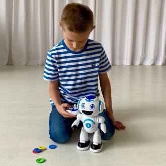Mluvící robot Powerman STAR se světelnými efekty, dálkové ovládání
