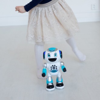 Mluvící robot Powerman Advanced se světelnými efekty, dálkové ovládání
