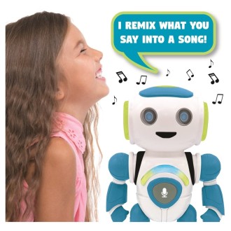 Mluvící robot Powerman Junior se světelnými efekty, dálkové ovládání