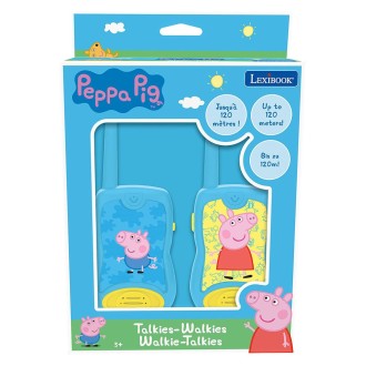 Vysílačky Prasátko Peppa s dosahem 120 metrů