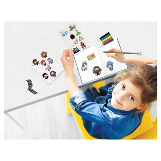 Elektronický svítící tajný deník Harry Potter s příslušenstvím