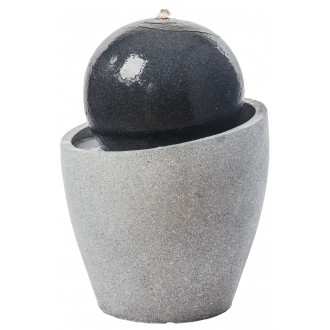 Fontána Heissner JUPITER LED, antrazit, grey