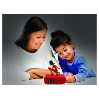 Dětský budík Kouzelná Beruška s nočním osvětlením