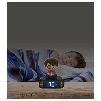 Dětský budík Harry Potter s nočním osvětlením