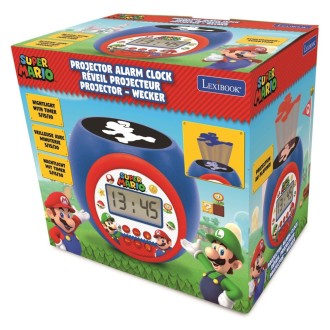 Dětský budík Super Mario s projektorem