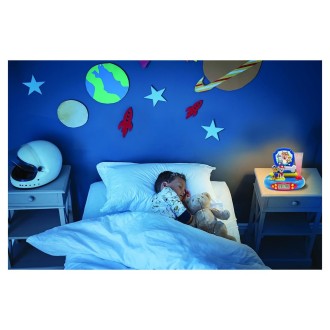 Dětský budík Tlapková patrola s rádiem a projektorem