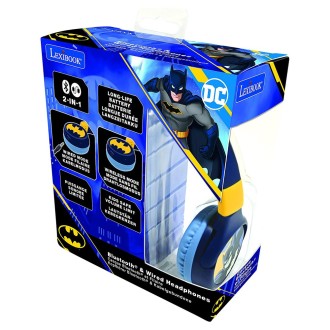 Skládací bezdrátová Bluetooth sluchátka Batman