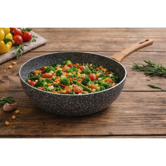 DOMO pánev Wok Ecopan 28 cm