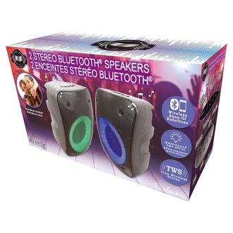 Sada přenosných Bluetooth reproduktorů iParty s mikrofonem