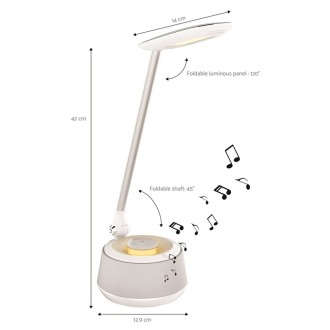 Stolní lampa LED s reproduktorem Bluetooth