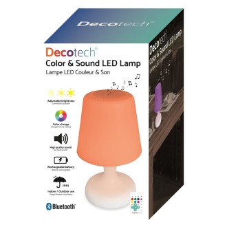 Reproduktor ve tvaru stolní lampy Bluetooth