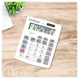 12 místná kapesní kalkulačka solární s baterií