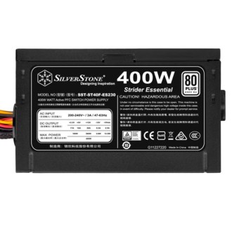 SilverStone Strider Essential 400W 80 PLUS – ATX napájecí zdroj