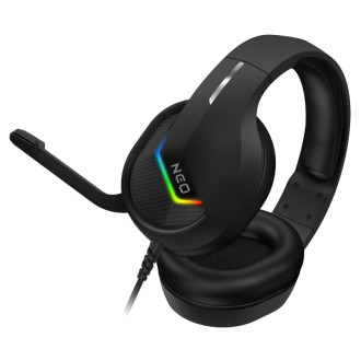 Connect IT NEO herní sluchátka s mikrofonem, Jack + USB - černá