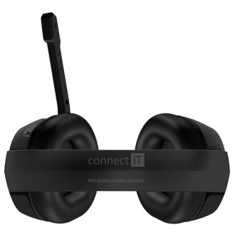 Connect IT NEO herní sluchátka s mikrofonem, Jack + USB - černá