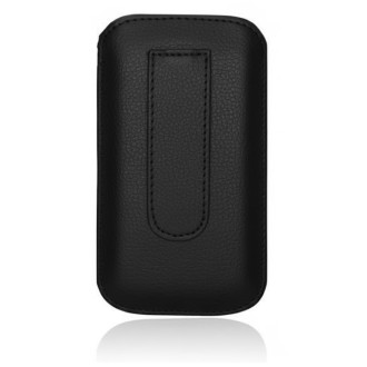 DeTech Slim Deko ochranné pouzdro pro iPhone 13/14/15 (Pro) a Samsung Galaxy S24 – černá