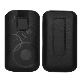 DeTech Slim Deko ochranné pouzdro pro iPhone 13/14/15 (Pro) a Samsung Galaxy S24 – černá