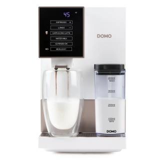 Automatický Espresso kávovar - bílo bronzový - DOMO DO742K