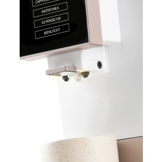Automatický Espresso kávovar - bílo bronzový - DOMO DO742K