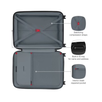 Wenger Prymo cestovní kufr vel. M – černá