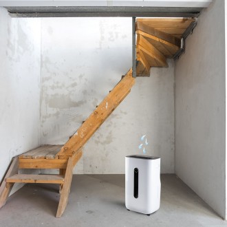 Mobilní odvlhčovač vzduchu - bílý - PRIMO PR580DH