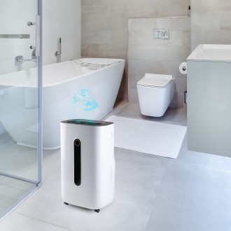 Mobilní odvlhčovač vzduchu - bílý - PRIMO PR580DH