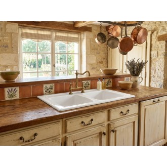 Deante Lusitano 860.2 Bílá keramika