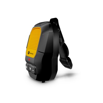 Connect IT Hyperbass ClipBEAT bezdrátový reproduktor s klipem - černá/žlutá