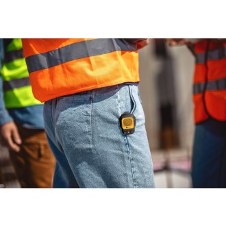 Connect IT Hyperbass ClipBEAT bezdrátový reproduktor s klipem - černá/žlutá