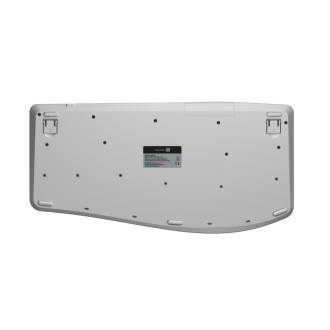 Connect IT For Health Ergonomická klávesnice ErgoOffice, CZ/SK - bílá