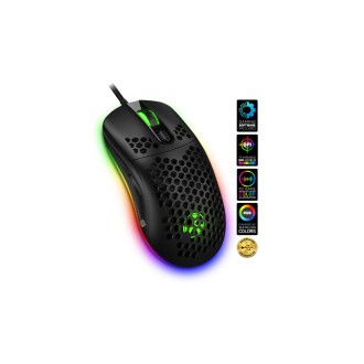 Connect IT Battle AIR 2 profesionální optická herní myš + SW, 12800 DPI - černá