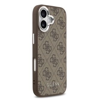 Guess 4G MagSafe Zadní Kryt pro iPhone 17 – hnědá