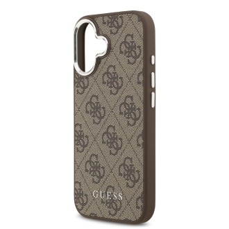 Guess 4G MagSafe Zadní Kryt pro iPhone 17 – hnědá