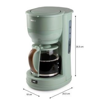 Překapávač na kávu WOOD YOU - zelený - DOMO DO754K