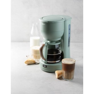 Překapávač na kávu WOOD YOU - zelený - DOMO DO754K