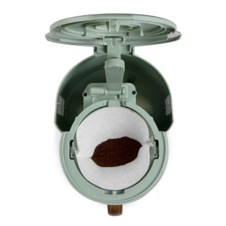 Překapávač na kávu WOOD YOU - zelený - DOMO DO754K