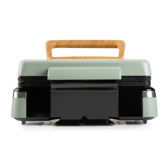 Vaflovač 4x7 s termostatem a časovačem - zelený - DOMO DO9279W