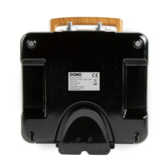 Vaflovač 4x7 s termostatem a časovačem - zelený - DOMO DO9279W