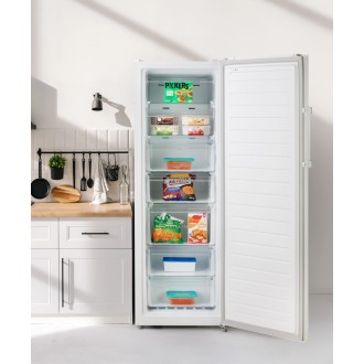 Šuplíkový mrazák - 238 litrů - bílý - DOMO DO91205F