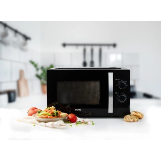 Mikrovlnná trouba - černá - DOMO DO23001