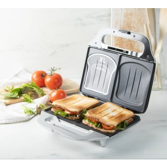 Sendvičovač na 2 XL sendviče - stříbrný - DOMO DO9267C