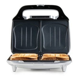 Sendvičovač na 2 XL sendviče - stříbrný - DOMO DO9267C