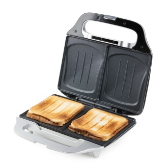 Sendvičovač na 2 XL sendviče - stříbrný - DOMO DO9267C