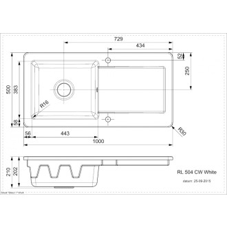 Reginox Old Modena 1000.0 White pure