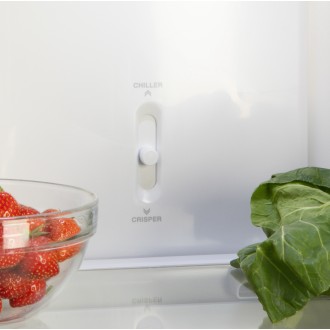 Čtyřdvéřová lednice s mrazákem dole - DOMO DO99504M