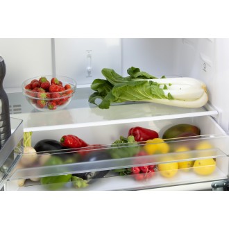 Čtyřdvéřová lednice s mrazákem dole - DOMO DO99504M